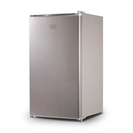 Black & Decker Compact Refrigerator Energy Star Single Door Mini Fridge with Freezer, 3.2 Cubic Ft., VCM BCRK32V
